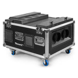 beamZ LF6000 Professionele Low Fog Machine – Ultrasoon, Dubbele Output & Flightcase