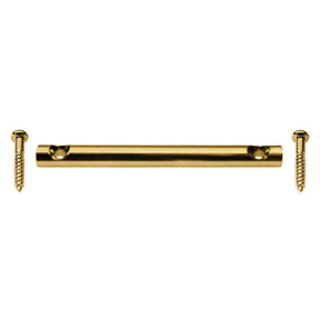 Boston SH-13-G string retainer, bar model, for 6 strings, with screws, gold
