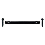 Boston SH-13-B string retainer, bar model, for 6 strings, with screws, black