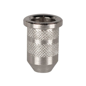 Boston TB-05-N string ferrules, Teaser, 6,5mm diameter x 11mm, 6-pack, nickel