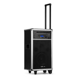 Vonyx ST100 MK2 Draagbaar geluidssysteem 8" BT/CD/MP3/UHF