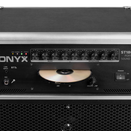 Vonyx ST180 Draagbaar geluidssysteem 12'' 450W