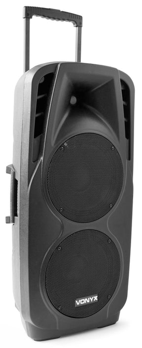 Vonyx SPX-PA9210 Draagbaar geluidssysteem ABS 2x10"