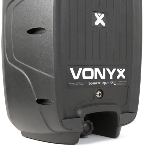 VONYX PSS302 Draagbare 300W Geluidsset met 10 inch Speakers, Bluetooth en 8-Kanaals Mixer