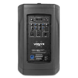 VONYX VX808 Kolom Geluidssysteem 320W met Bluetooth 5.0, USB Speler en Mixer