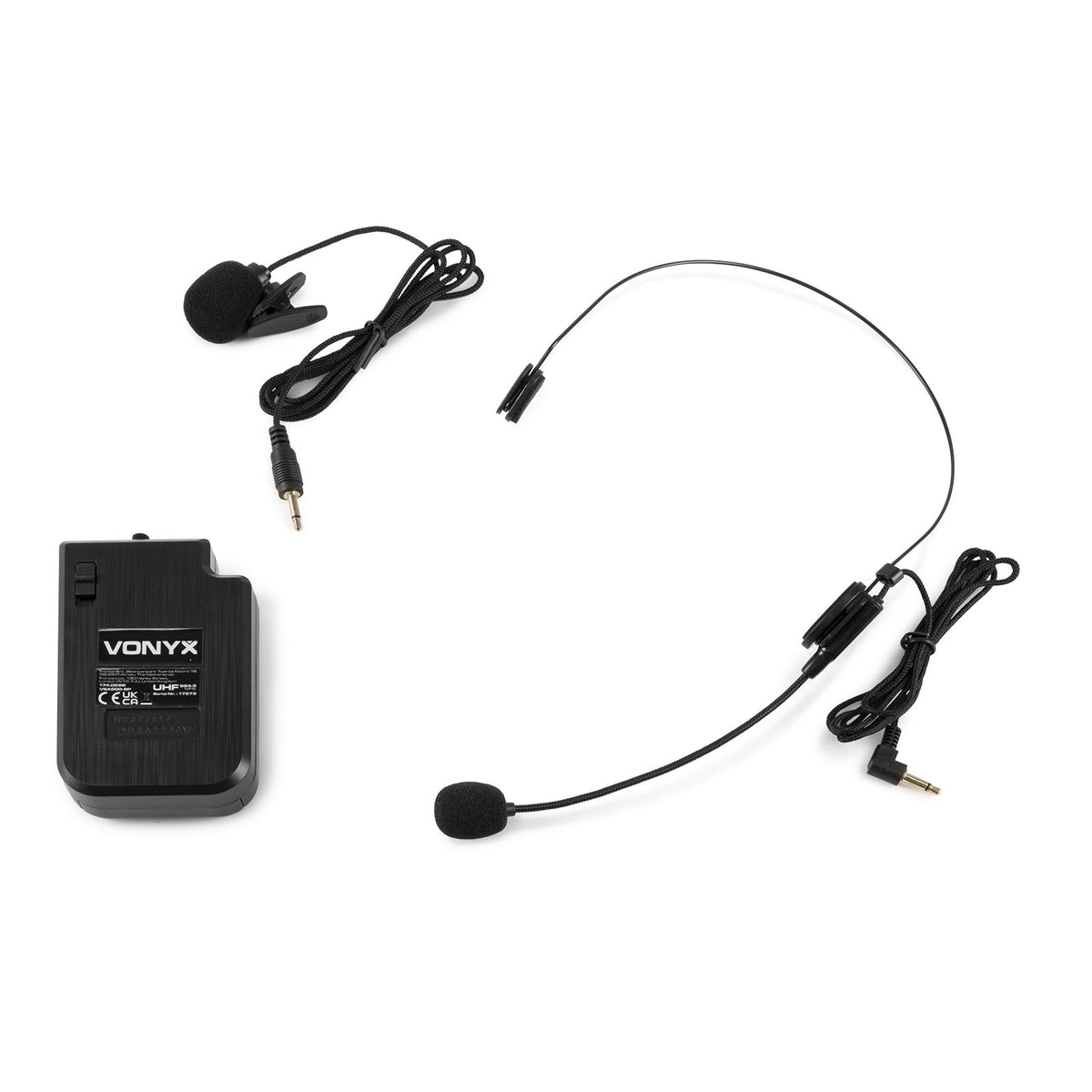 Vonyx VSA500-BP Draagbaar geluidssysteem 12" 800W Combi