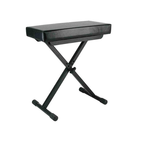 NUX NPK-10 digitale stage piano zwart met NPS1 standaard, 88 toetsen en kruk