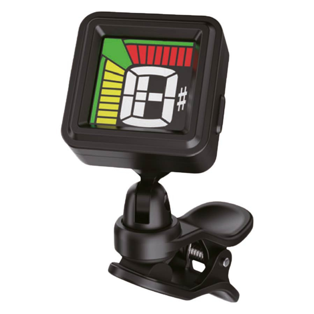 Boston BTU-350 chromatische clip tuner met full color display 440Hz B0 tot B7
