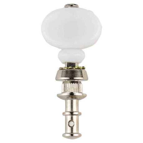 Boston UMH-200-WH Stemmechanieken voor Ukelele Vernikkeld met Witte Knoppen Set van 4