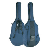 Boston CB-244 contrabashoes 4/4, donkerblauw-grijs, 23mm gevoerd, 2 riemen, diverse accessoire vakken
