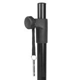 Boston BS-105-BK speakerstatief set luchtgeveerd, set van 2