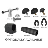 Boston MS-1425-BK Stage Pro Series microfoonstatief met telescopische hengel zwart