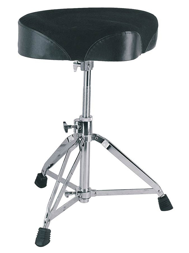 Hayman DTR-100 Drumkruk, in hoogte verstelbaar (draaisysteem), dubbelbenig, zadelzitting, hoogte: 48-60 cm.