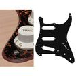 Boston ST-213-RBP pickguard, Stallion, standard, SSS, 3 pot holes, 3-5 switch, 2 ply, tiger brown pearl