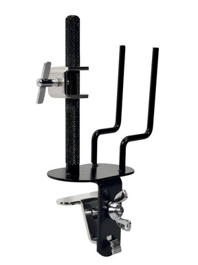Hayman PA-55 Houder voor koebel en woodblock, ring bevestiging, met U-klem