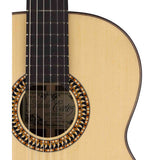 Salvador Cortez CS-130 – Klassieke gitaar met massief spruce bovenblad en palissander zij- en achterkant