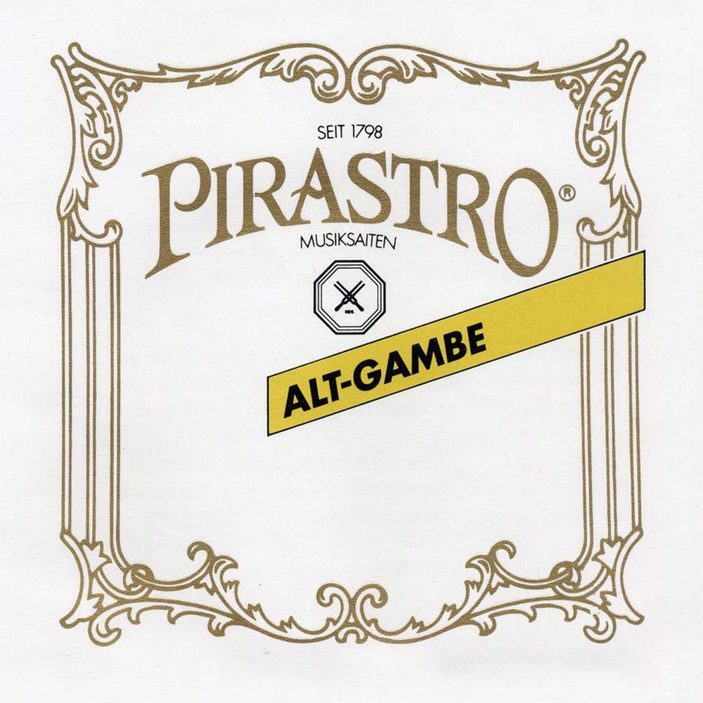 Pirastro P255620 alto-gamba string G-6 23 1/2 , gut core, silver-plated