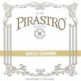 Pirastro P257430 bass tenor -gamba string C-4 25 1/2 , gut core, aluminum