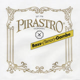 Pirastro P257720 bass tenor -gamba string A-7 39 , gut core, silver-plated