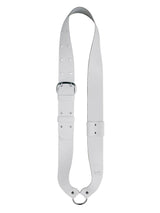 Boston SB-10 Bandelier voor kleine trom, leder, wit