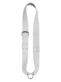 Boston SB-10-V Bandelier voor kleine trom, gevoerd leder, wit