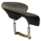 ELS CR-GU-E violin chinrest 'Guarneri'-model, ebony