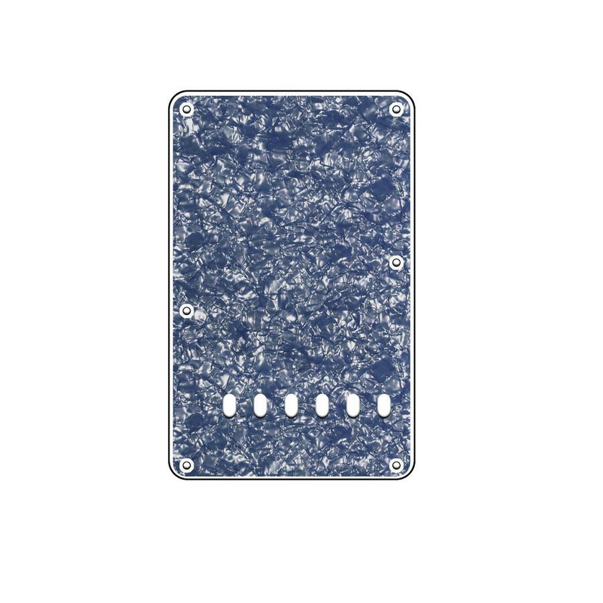 Boston BP-213-POB back plate, string spacing 11,2mm, 2 ply, standard Stallion, 86x138mm, pearl ocean blue