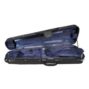 Leonardo VC-1444-BU Student Series vioolkoffer 4/4 shaped zwart