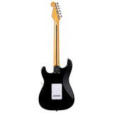 SX SST57-BK elektrische gitaar – 3 single coils, vintage tremolo, zwart + tas