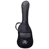 SX SST57-BK elektrische gitaar – 3 single coils, vintage tremolo, zwart + tas