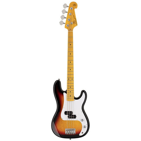 SX SPB5734-3TS Retro Series 3/4 Elektrische Basgitaar Sunburst