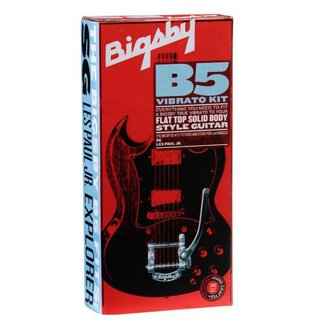 Bigsby B-B5-CHB5 Vibrato Tailpiece - Gepolijst Aluminium
