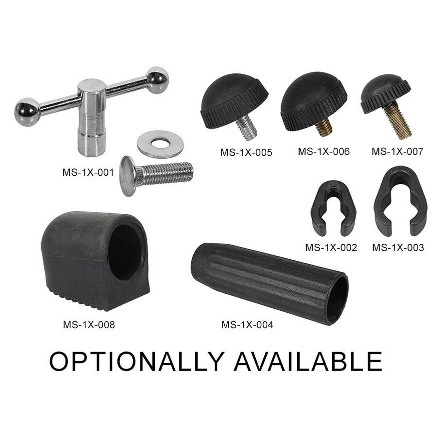 Boston MS-1315-BK Stage Pro Series microfoonstatief met hengel zwart