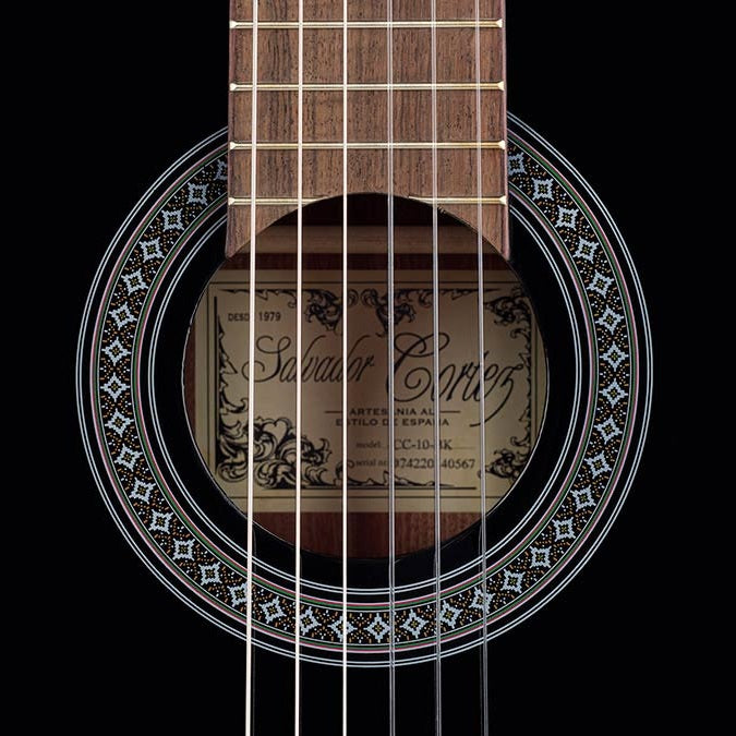 Salvador Cortez CC-10-BK Klassieke Gitaar – Student Series Zwart Hoogglans