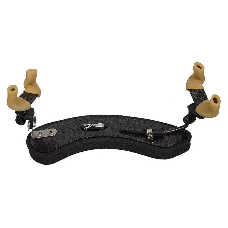 Wolf SR-24-BLA shoulder rest for violin, forte secondo, stardust black, fits 1/2-1/4