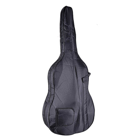 Leonardo LB-134contrabas 3/4, gelamineerde body, hardhouten toets, schaduwrijke nitro lak, inclusief tas en strijk