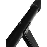 Boston KS-201 Keyboardstatief – XX-model, tot 40 kg, twist lock, zwart