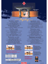 Wittner 256211 violin chinrest center and tilt adjustable, center mount 4/4