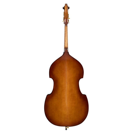 Schneider MB-14-PYcontrabas, 1/4, triplex, nitro lak, esdoorn toets, inclusief tas en strijkstok