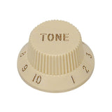 Boston KI-1726-T Bell Knop - Ivoor, Geschikt voor 24 Fine en 18 Coarse Knurl