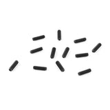 Fender 18027049saddle height screws, American Deluxe Tele, short, 4-40 x 3/8, zwart, 12 pcs