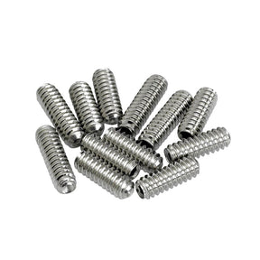 Fender 994928000saddle height screws, American Vintage Series guitars, nikkel, 12 pcs