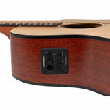 Richwood D-20-E Master Series Dreadnought Gitaar met Element – Inclusief Stemapparaat & Luxe Standaard