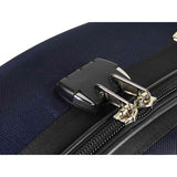 Leonardo CC-144-BU cellokoffer 4/4 gevormd blauw met slot en 2 riemen