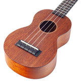Mahalo MJ1TBR Java Series Sopraan Ukulele Transparant Bruin