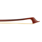 ELS BDF-10/34 strijkstok contrabas, 3/4, frans, brazielhout, achthoek, ebben slof, enkel oog, balein imitatie