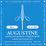Augustine AUBLU-5 A-5 snaar, silverplated wound nylon, high tension