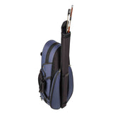 Leonardo VC-1744-BU Travel Series vioolkoffer 4/4 blauw