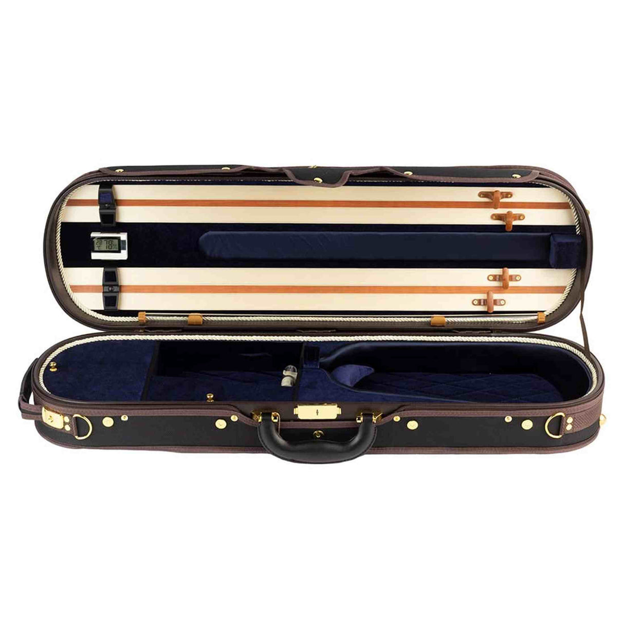 Leonardo VC-LUX-BU Lux Series vioolkoffer oblong 4/4 zwart