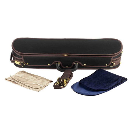 Leonardo VC-LUX-BU Lux Series vioolkoffer oblong 4/4 zwart